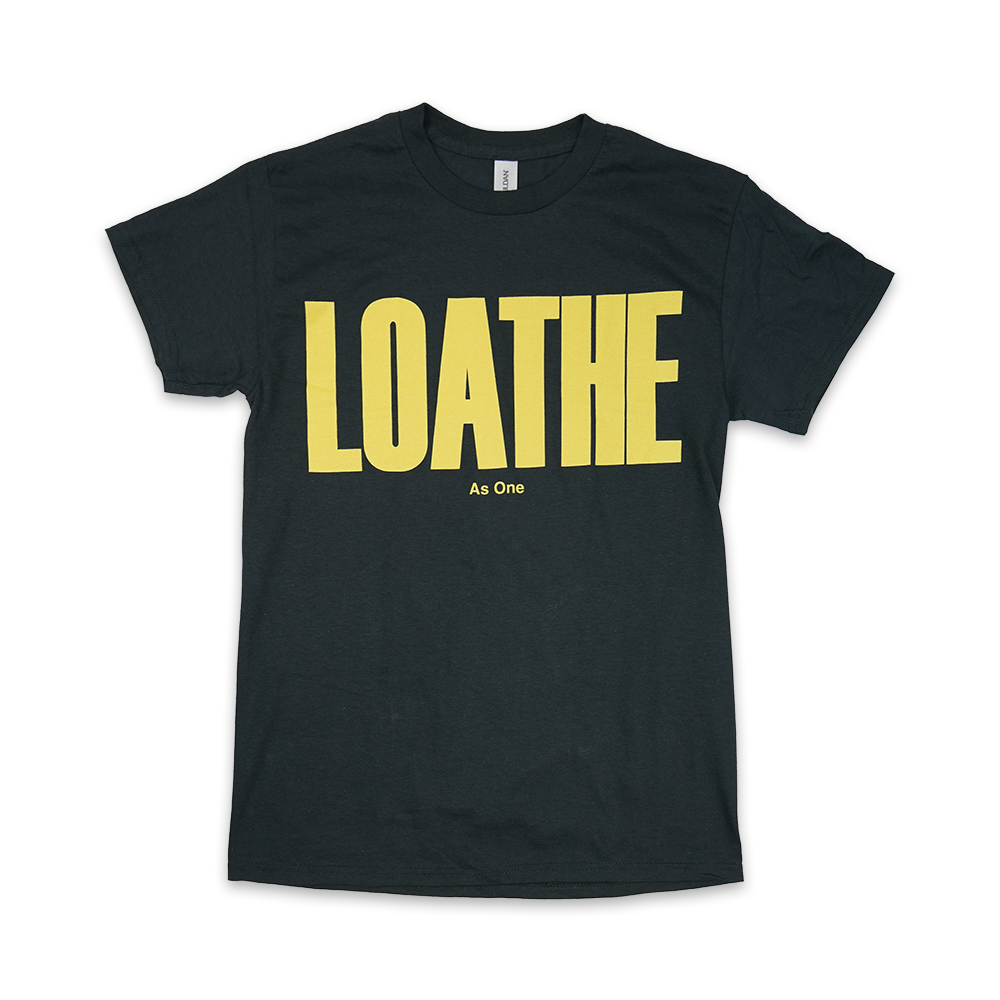 Loathe As One Yellow / Black T-Shirt