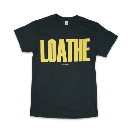 Loathe As One Yellow / Black T-Shirt