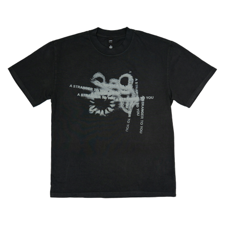 HEADS STONE WASH BLACK T-SHIRT